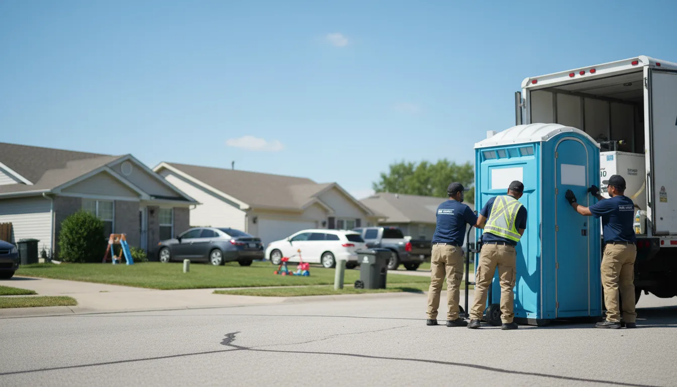 Standard Porta Potty Rentals in Fairmont, OK near me